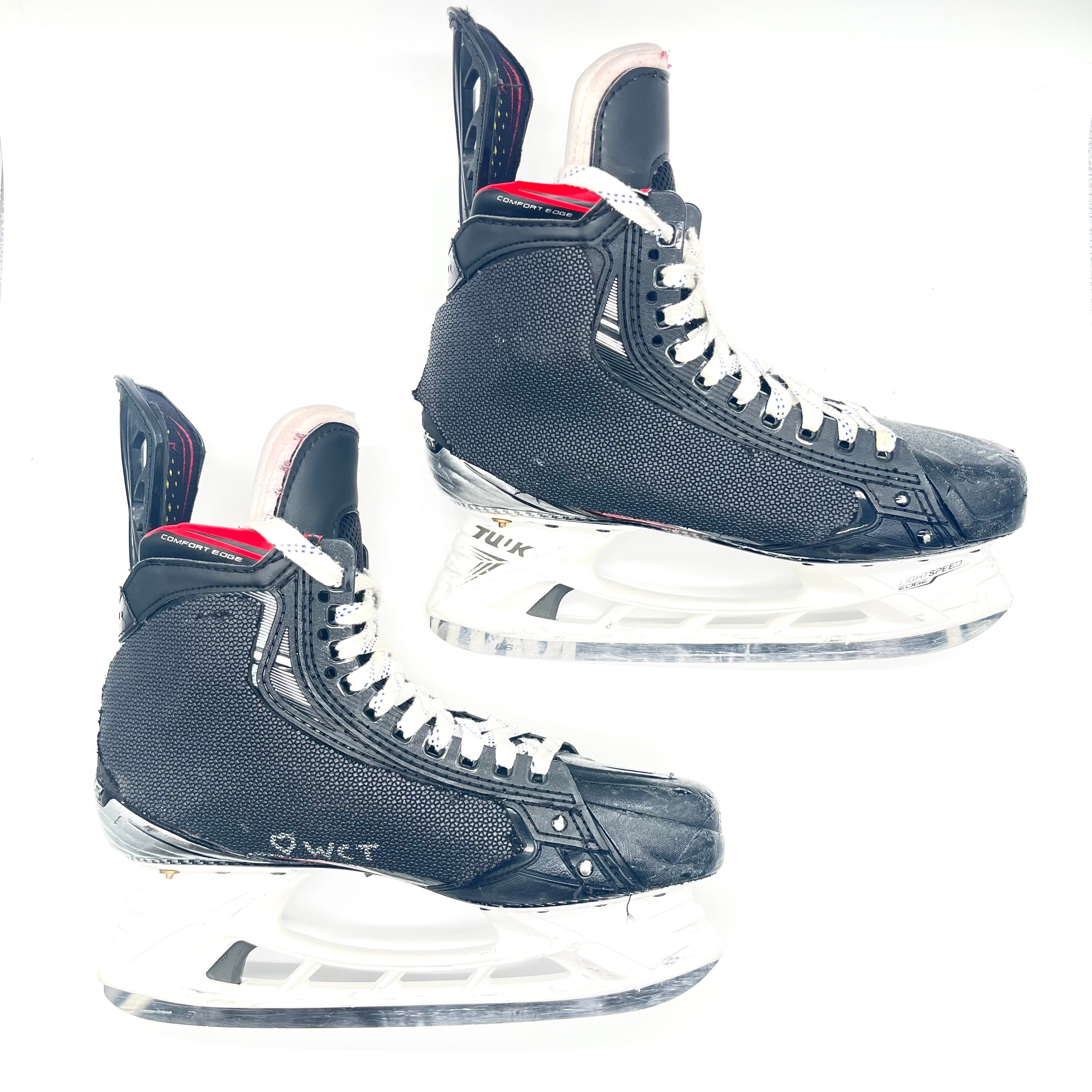 Bauer Vapor 2X Pro – Patins de hockey d'occasion NHL Pro Stock – Devon Toews